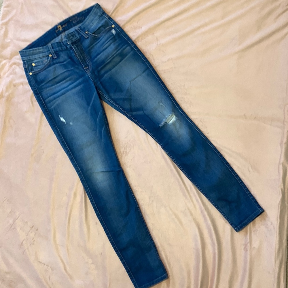SEVEN JEANS midrise skinny GRRAT CONDITION Stretch
